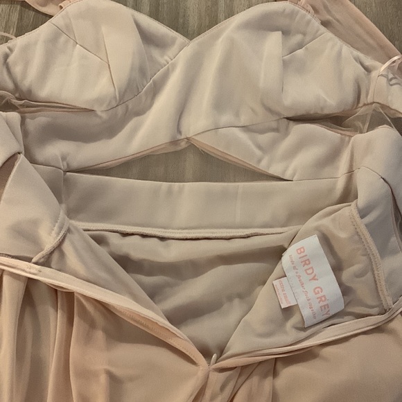 NWT Birdie Grey Elsye Pale Blush Gown! - Picture 6 of 10